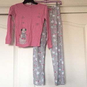Girls pajama set size 12